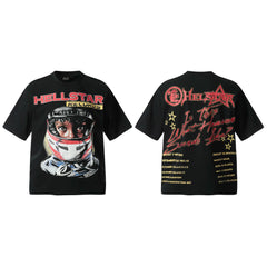 Hellstar Summer Vintage T-Shirt Black