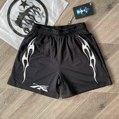 Hellstar Studios High Street Mesh Shorts Black/White