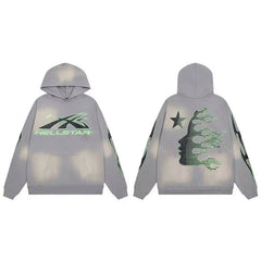Hellstar VTG Water Wash Hoodie Grey