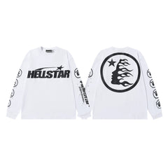 Hellstar Vintage Long Sleeve T-Shirt White
