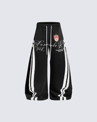 Retro Casual Versatile Striped Trousers