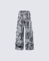 American Light-Asian Style Cargo Jeans