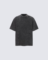 Vintage Washed Deconstructed Casual Tee