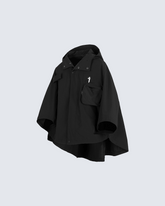 Utility Hooded Cargo Poncho