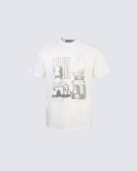 Retro American Street Style Personalized Printed T-Shirt
