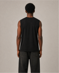 Dark Gothic Thorn Graphic Sleeveless T-Shirt