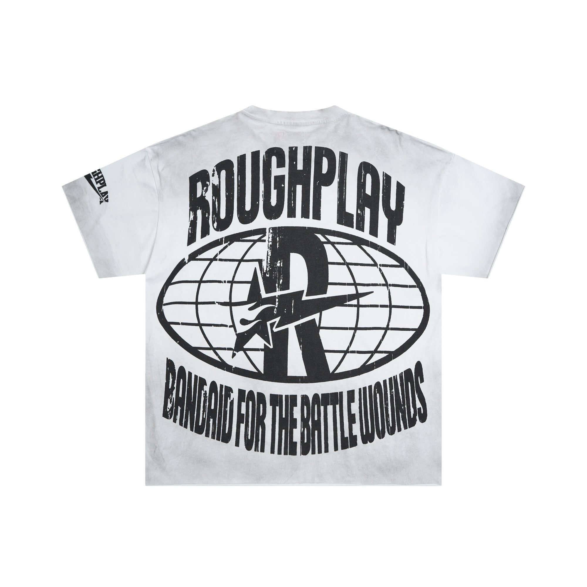 Roughplay NYC Sunglass Statue Of Liberty Double‑Sided Vintage Distressed Tee