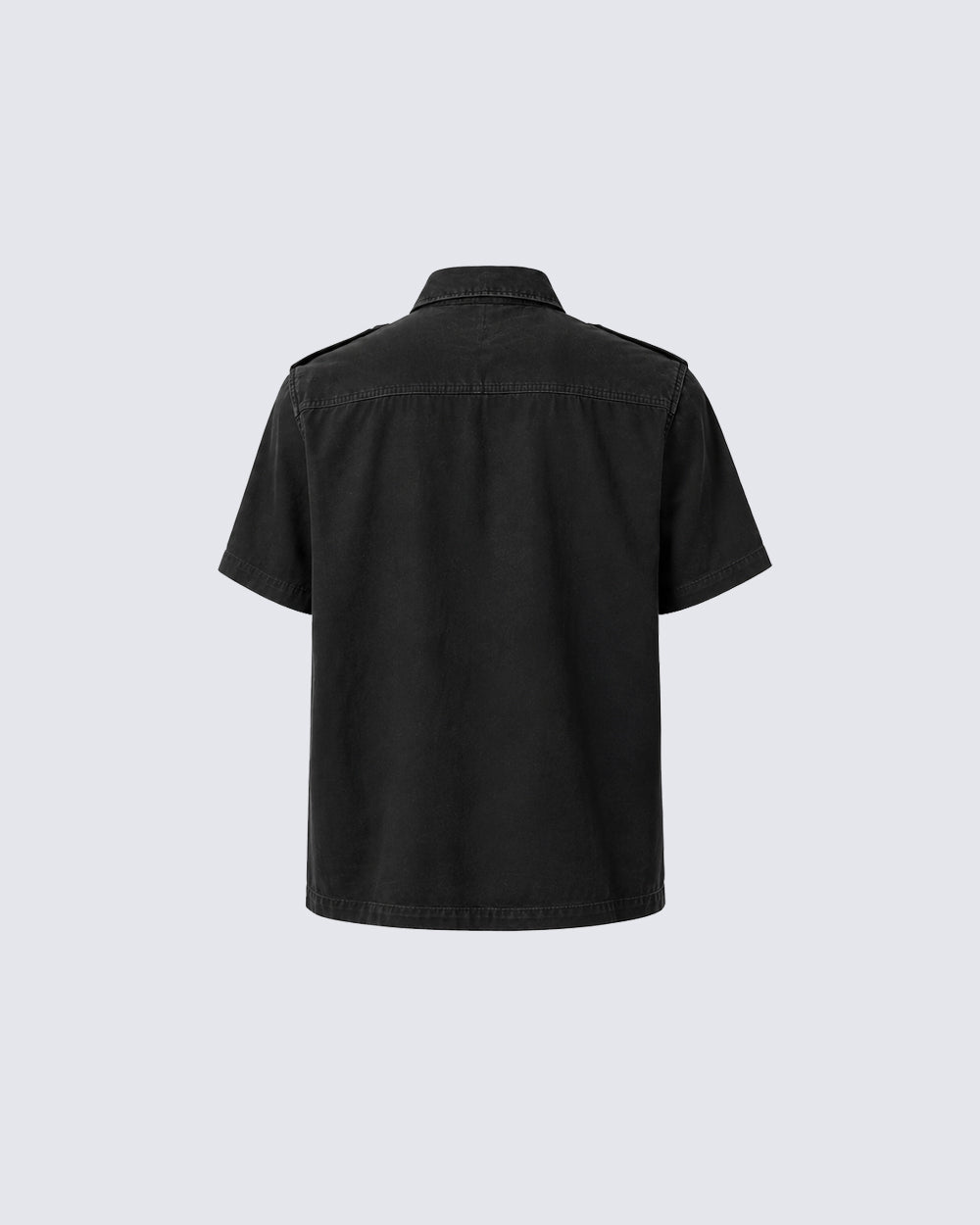 Retro Trendy Rhinestone Lapel Zipper T-Shirt