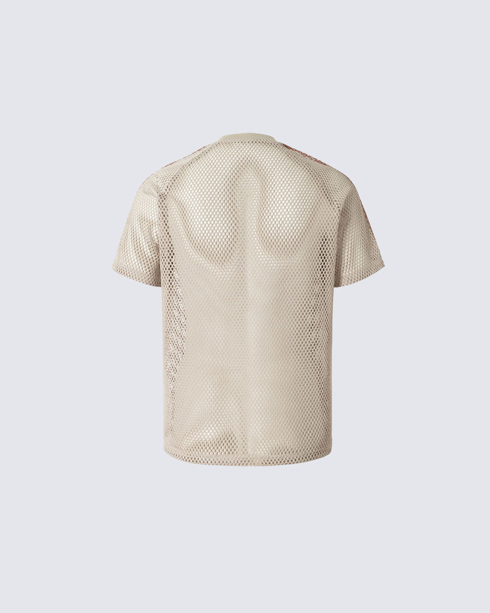 Simple Versatile Number Print Sheer Balloon Top
