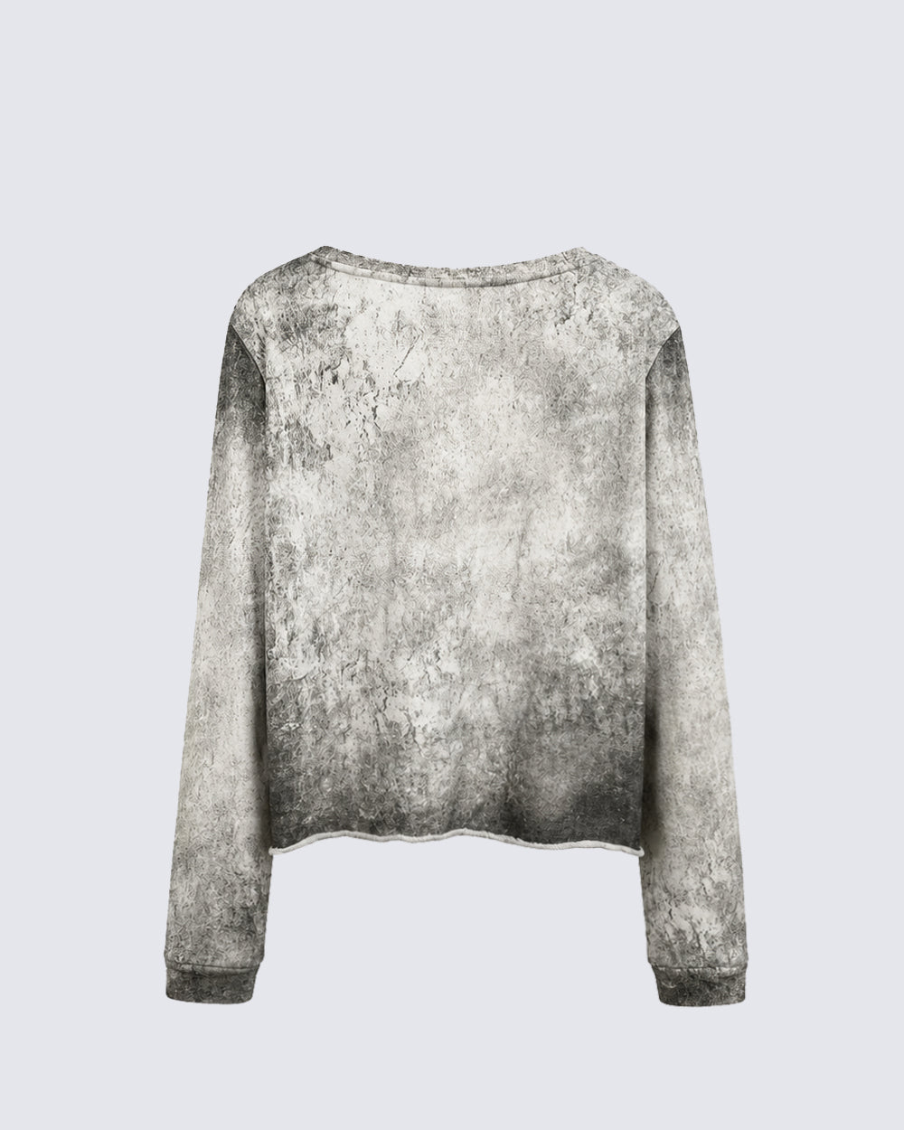 Retro Washed Long-Sleeved Tie-Dye Casual Long-Sleeved Shirt