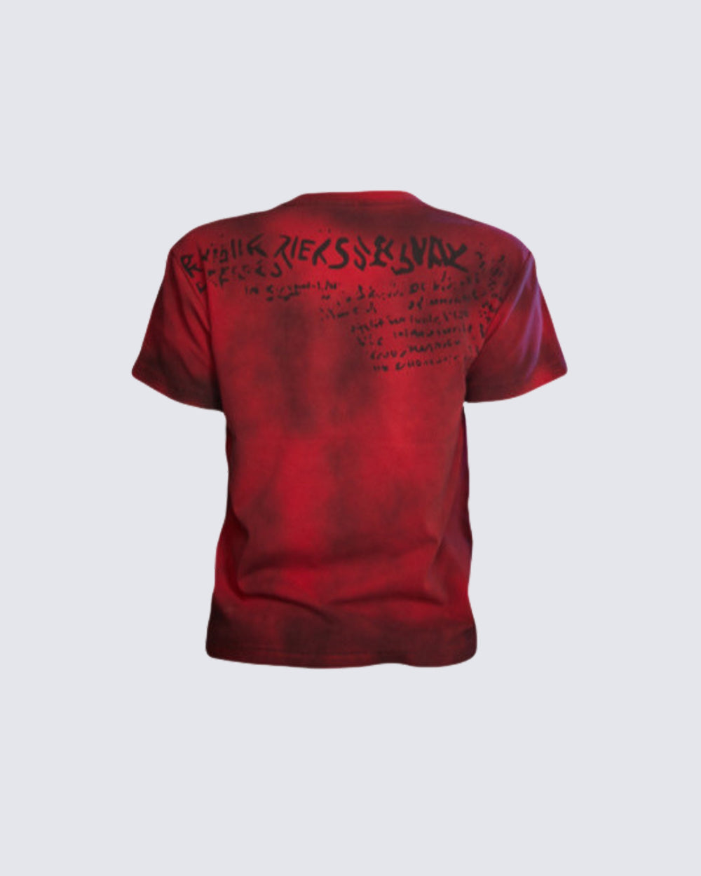 American Distressed Graphic Print Short Sleeve Tee