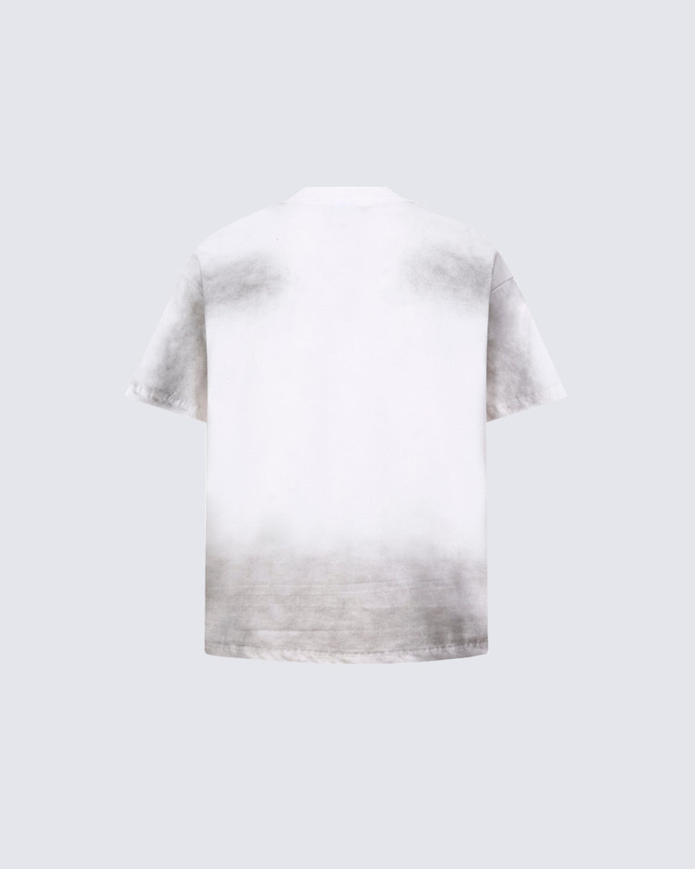 American Retro Bone Print Short-Sleeved T-Shirt