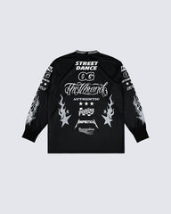 Street Graphic Print Long Sleeve Tee
