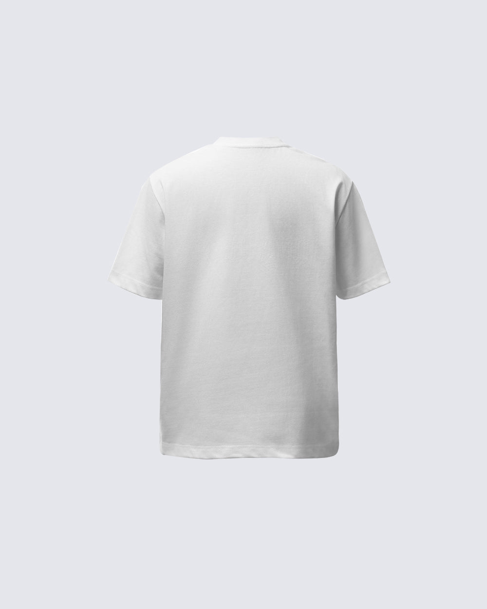 Minimal Studded Letter Print Street T-Shirt