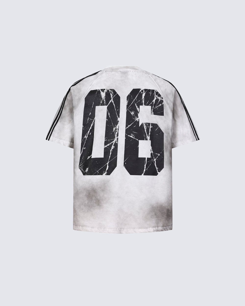 Graphic Print Tie-Dye Short Sleeve T-Shirt