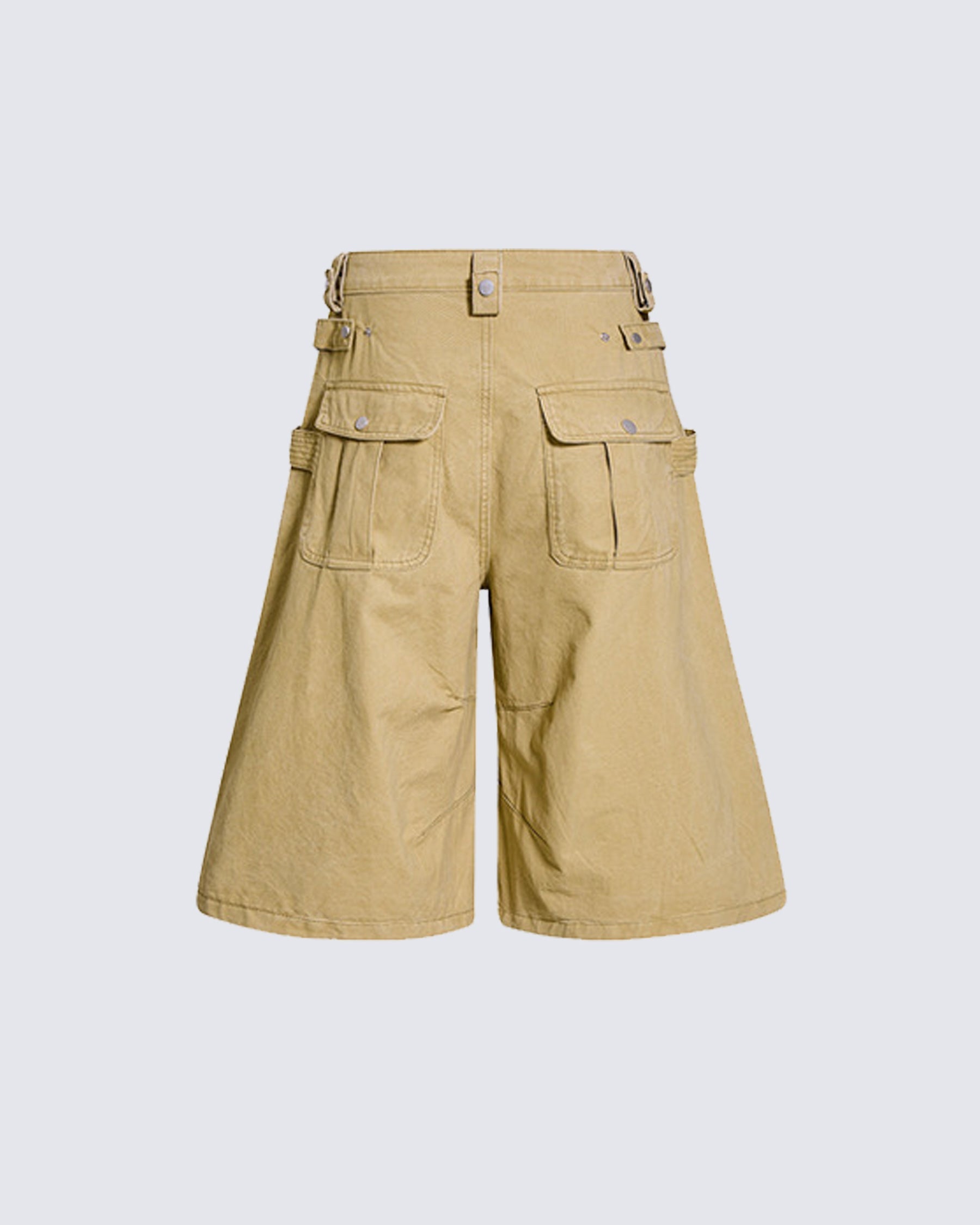 American Retro High-Street Workwear Shorts