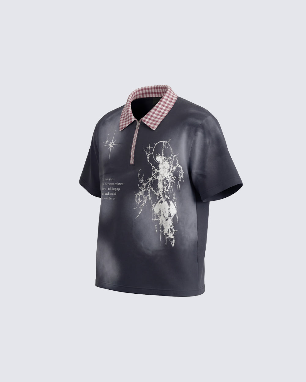 Dark Retro Star Graphic New Polo Shirt