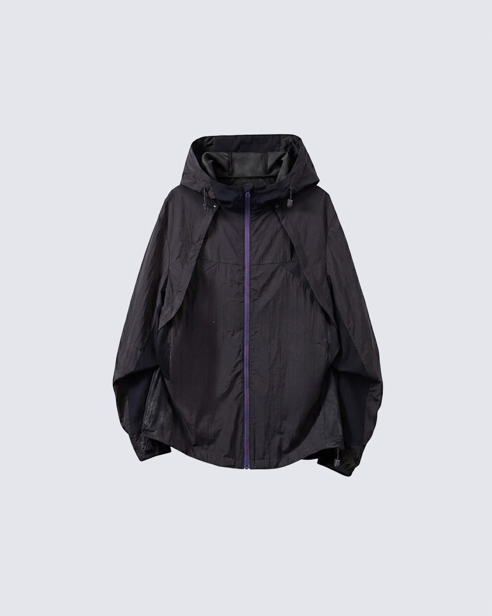 Detachable Vest Mesh Breathable Hooded Sun Protection Jacket