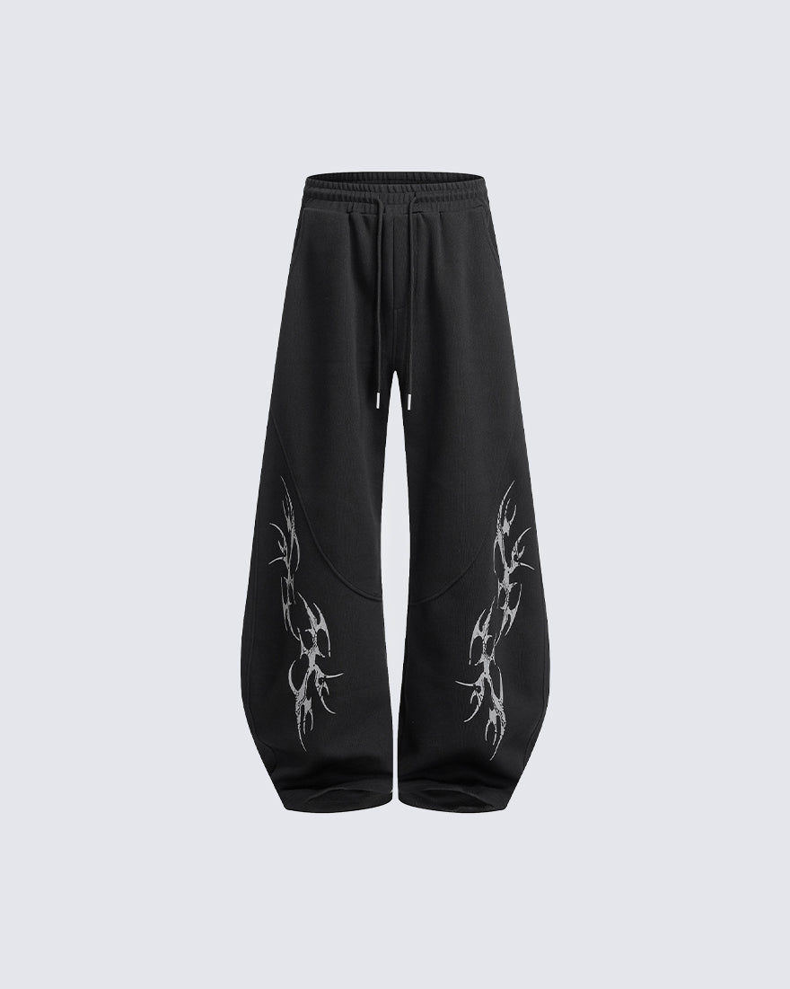 American Machete Hip Hop Draped Casual Pants