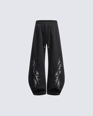 American Machete Hip Hop Draped Casual Pants