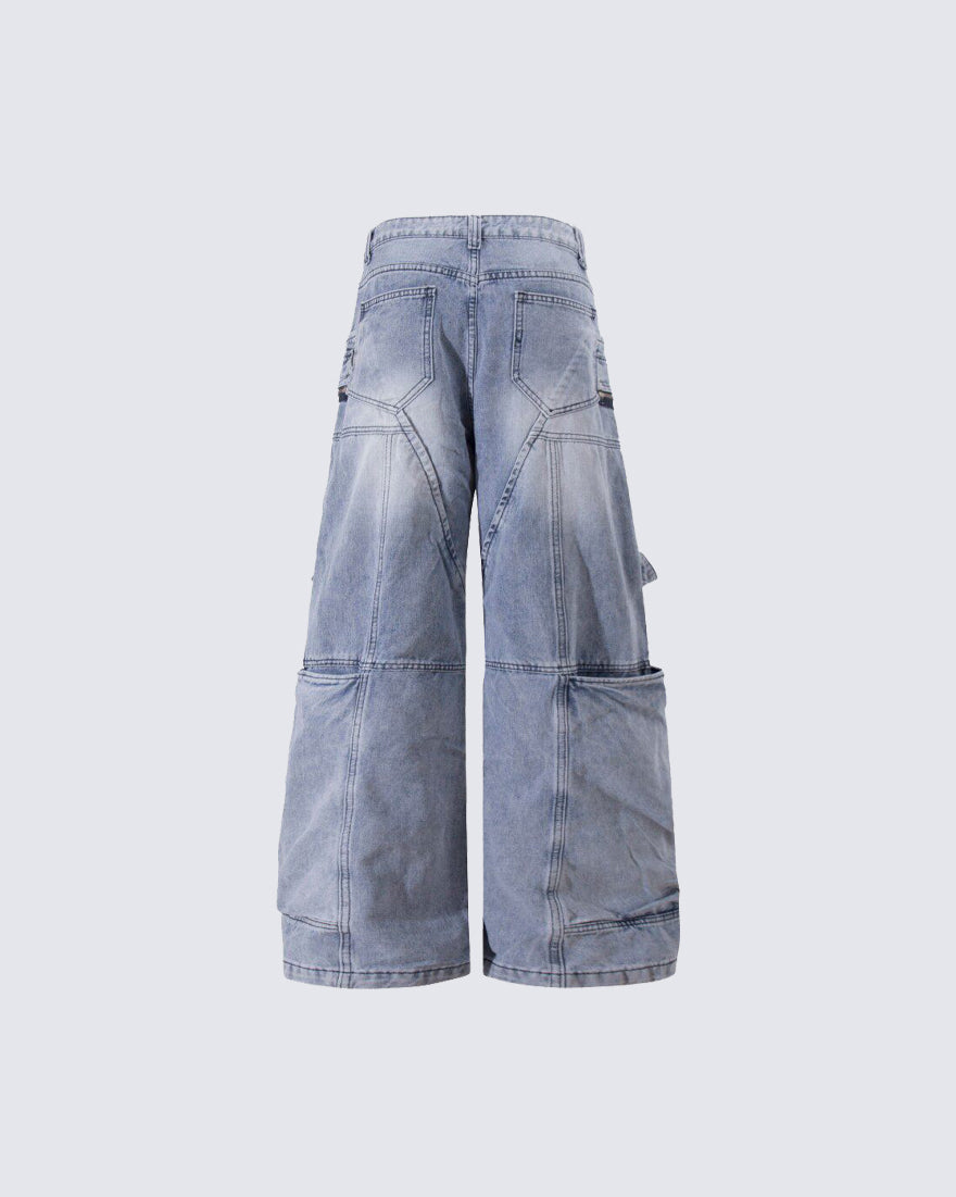 American Heavy-Duty High-Street New Jeans