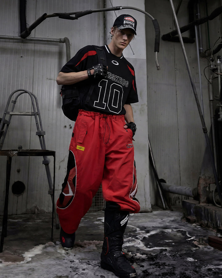 American Varsity Number Graphic Sports Jersey Tee