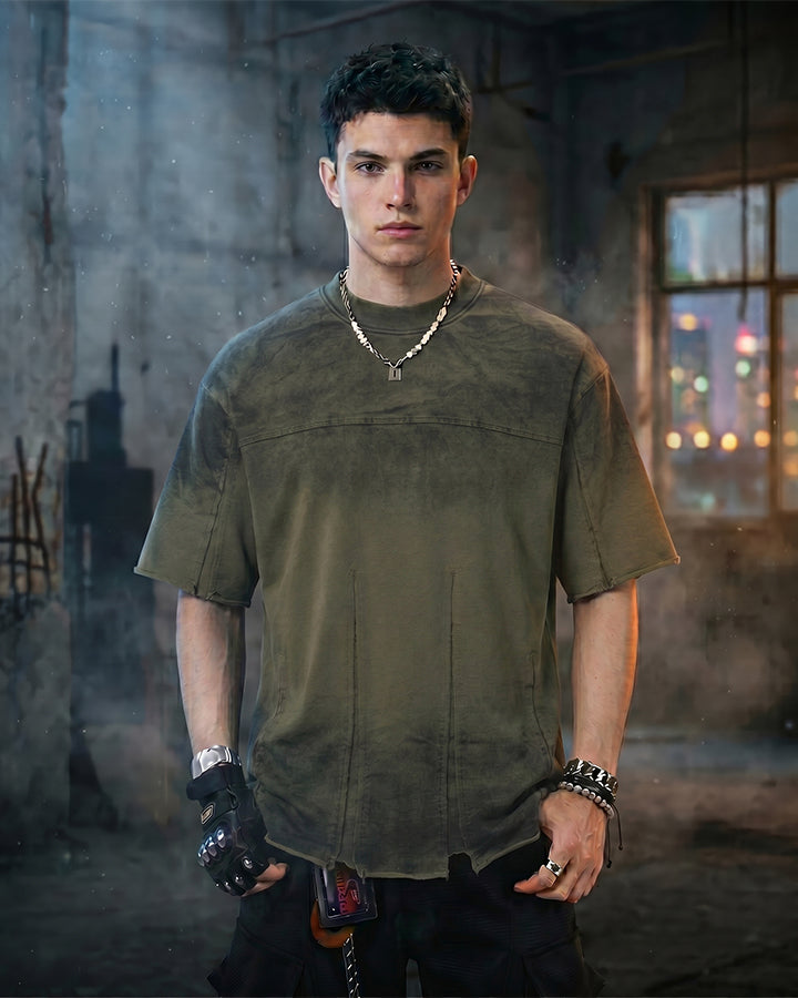 New Wasteland Washed & Distressed T-Shirt