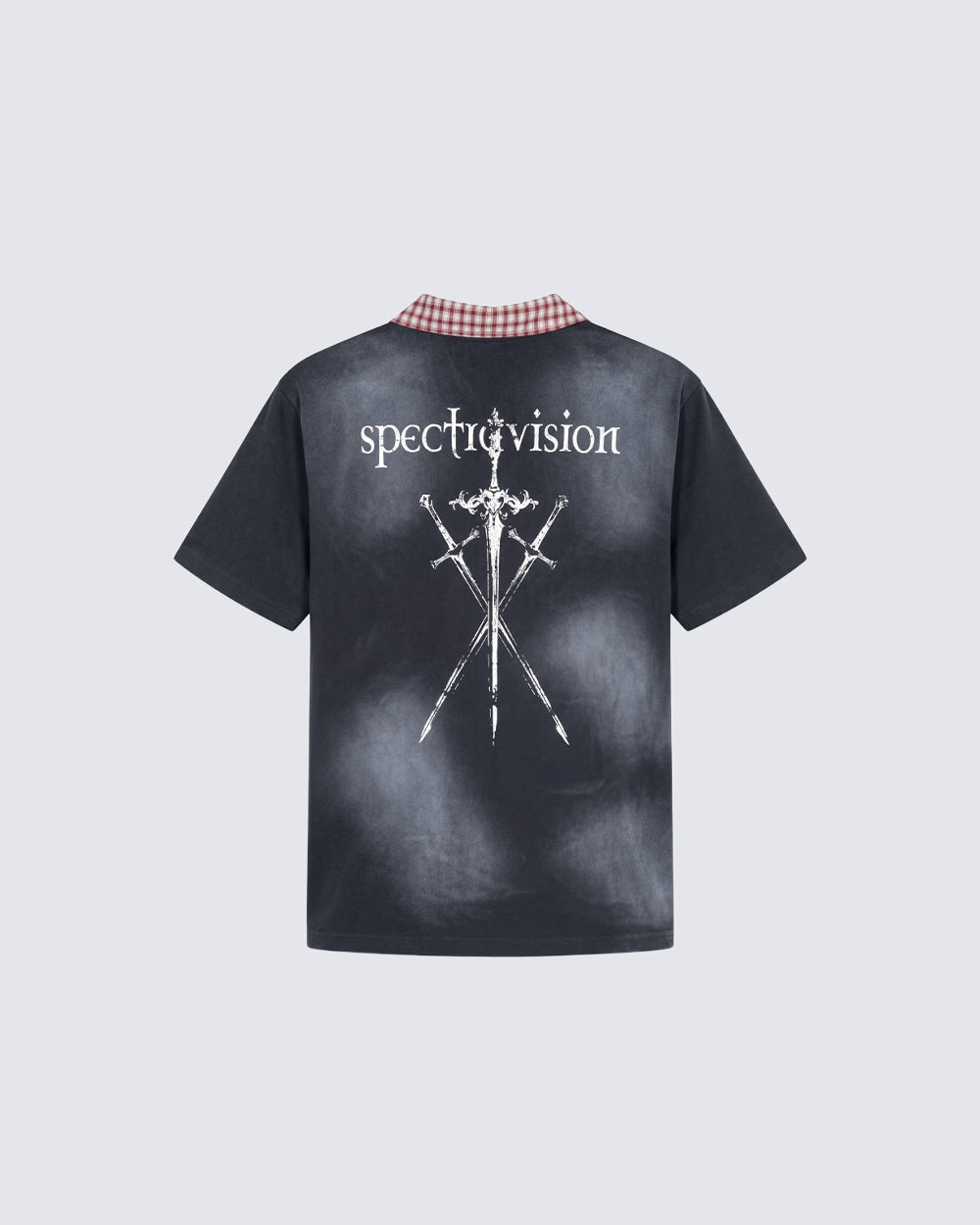 Dark Retro Star Graphic New Polo Shirt