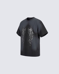 American Black Metal Graffiti T-Shirt