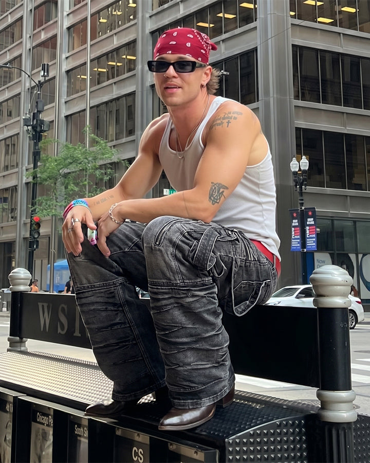 American Heavy-Duty High-Street New Jeans