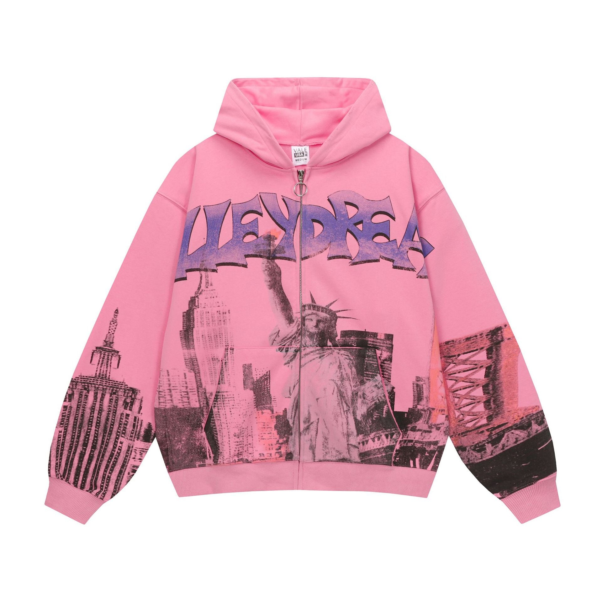 Vale Forever Pink Urban Dreams Graphic Hoodie