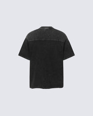 Deconstructed Patchwork Colorblock NewT-Shirt