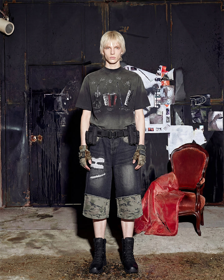 Wasteland Washed Heavyweight T-Shirt New