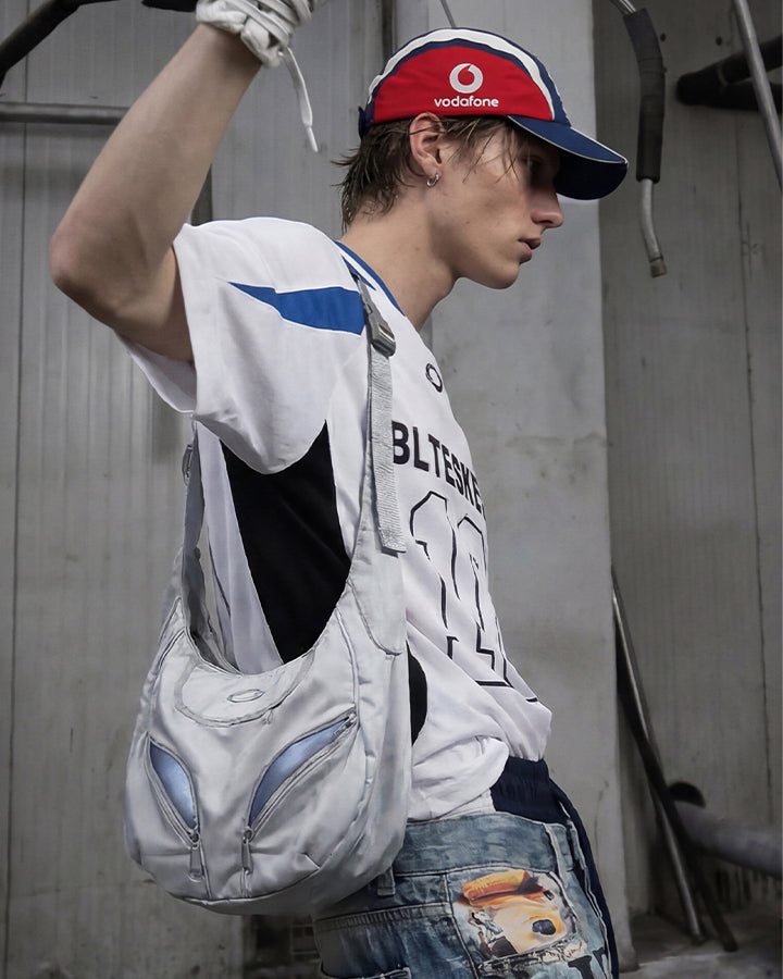 American Varsity Number Graphic Sports Jersey Tee