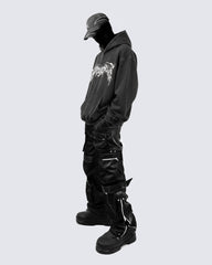 Tribal Flame Graphic Hoodie