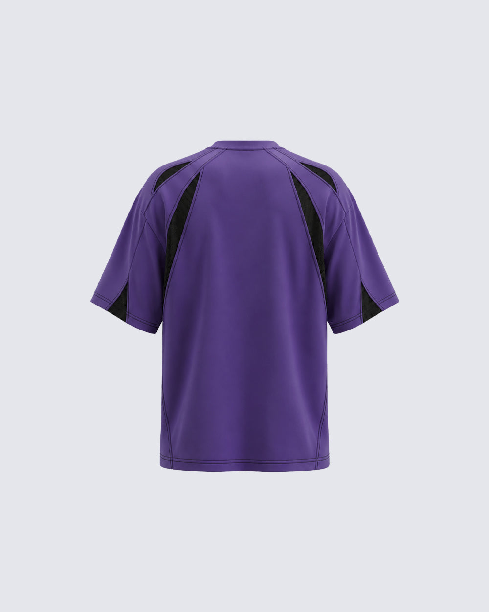 New Streetwear Color-Block Short Sleeve Tee