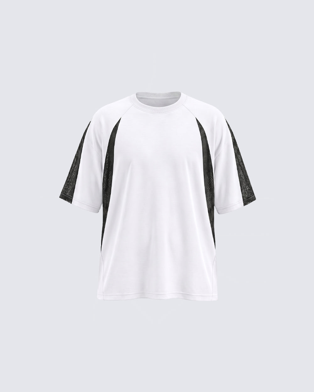 New Streetwear Color-Block Short Sleeve Tee