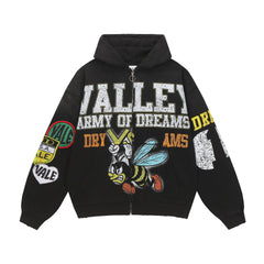 Vale Forever Army of Dreams Butterfly Graphic Hoodie