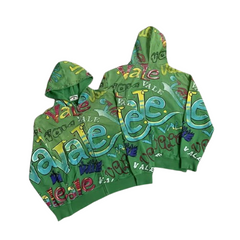 Vale Forever Green Graffiti Dreams Hoodie