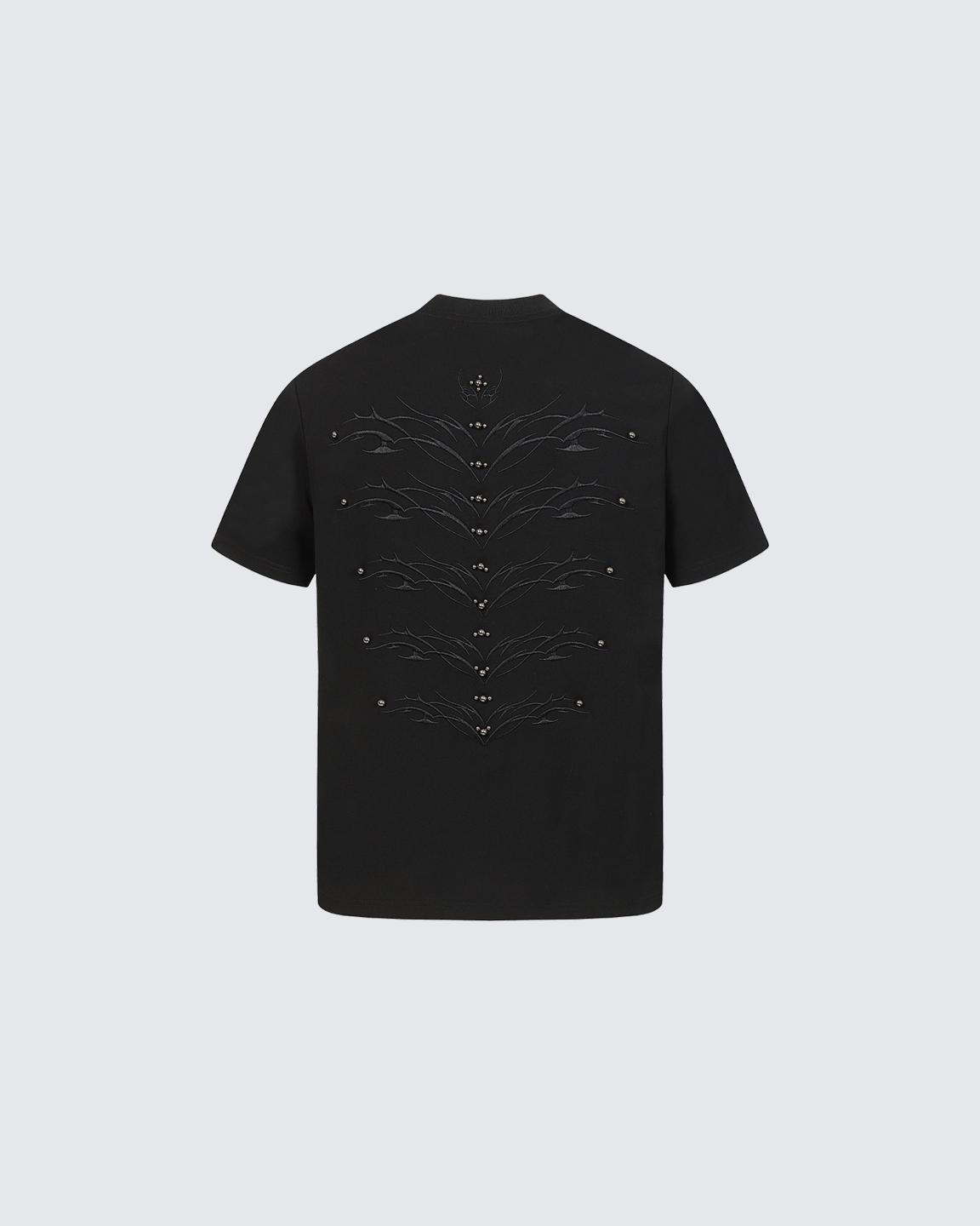 Studded Flame Spine T-Shirt