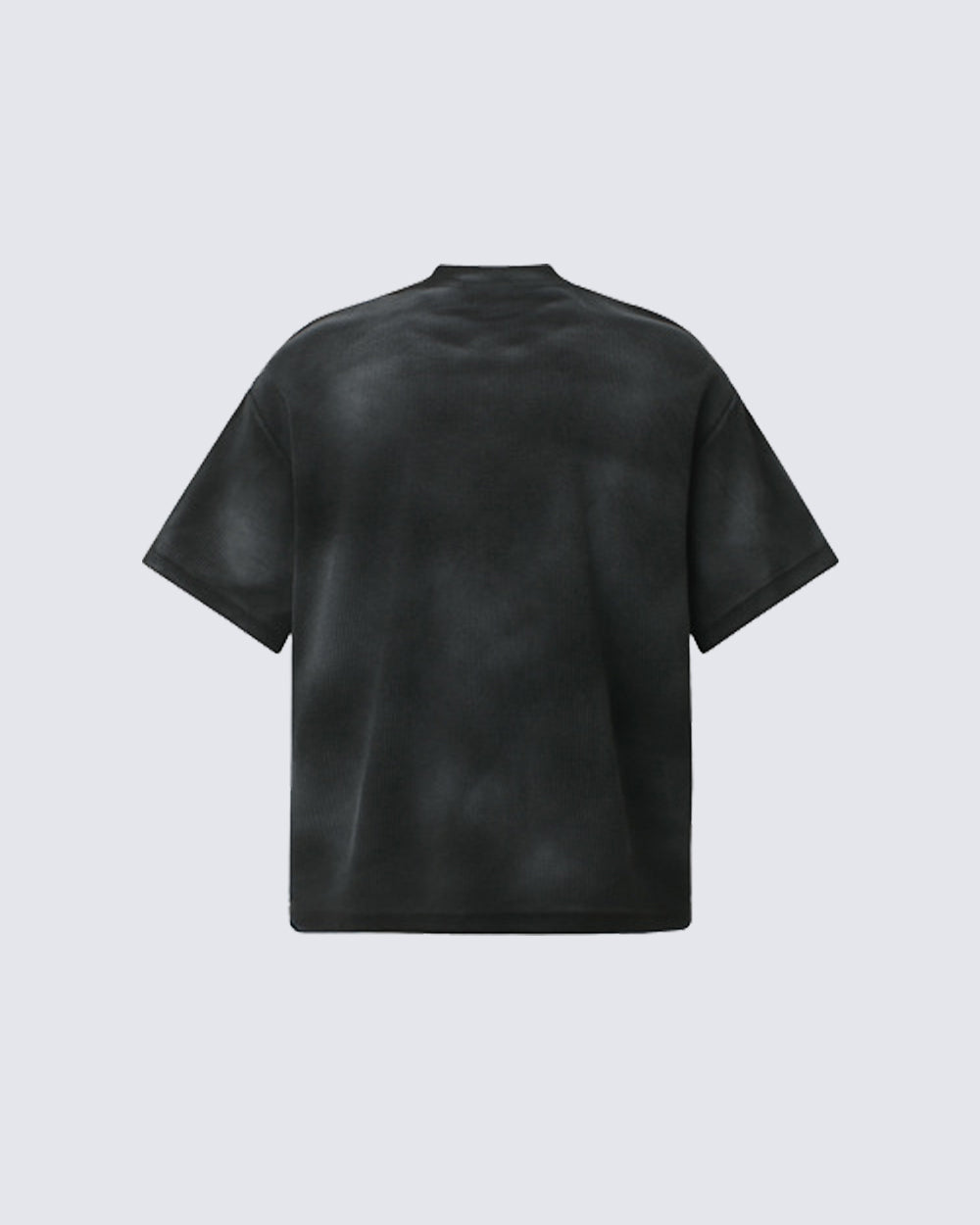 American Retro Street Style Distressed Printed Short T-Shirt