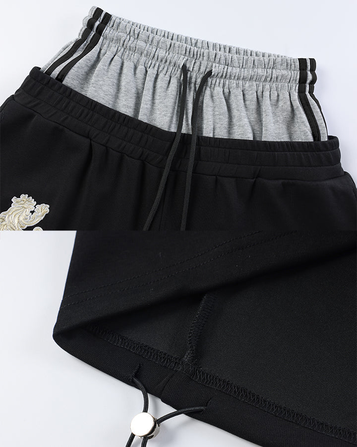 American Collegiate Graphic Wide Leg Sweat Shorts