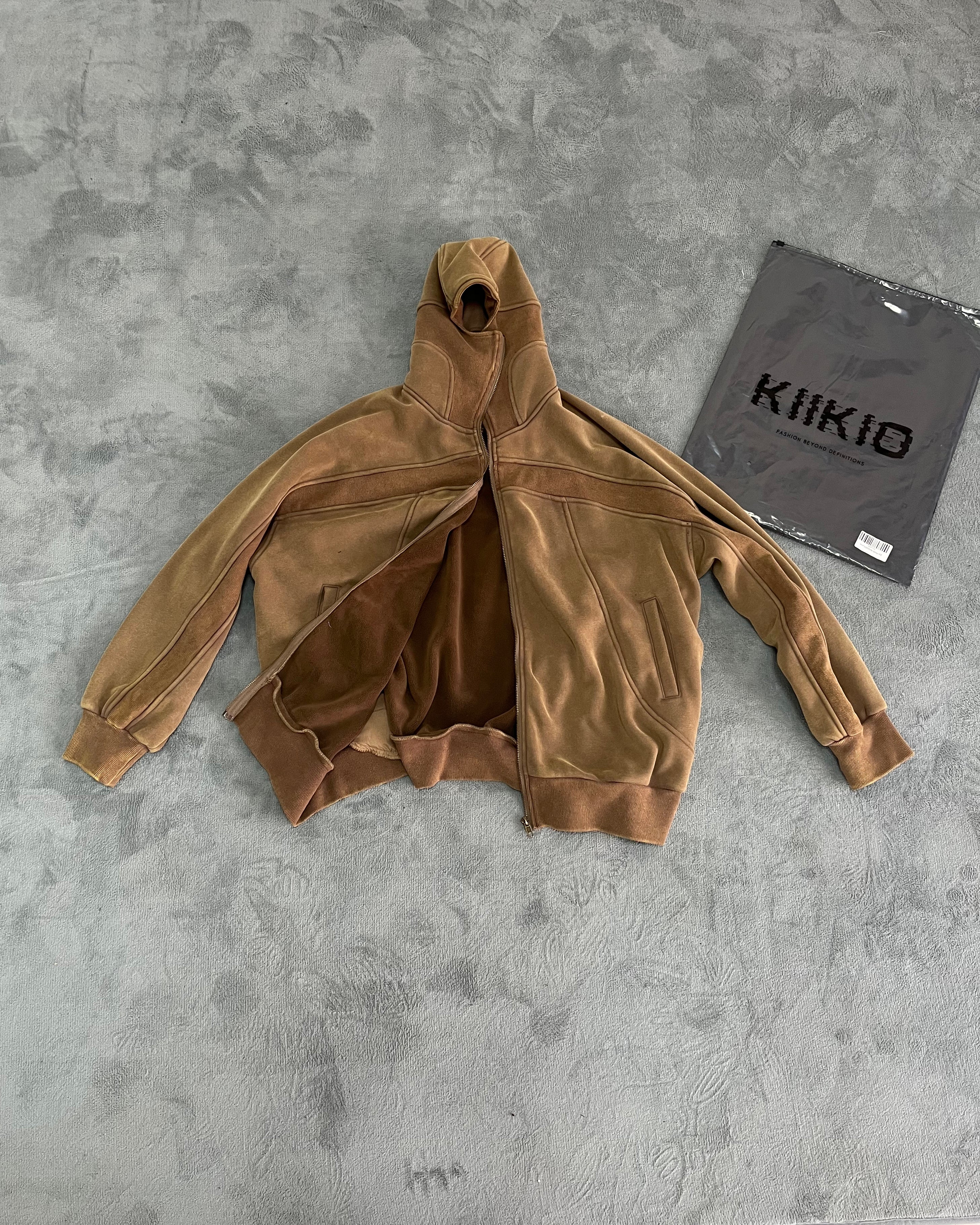 KIIKIO Fleece-Lined and Insulated Hoodie