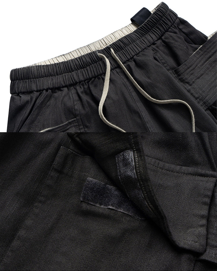 American Workwear Gradient Loose Cargo Summer Shorts