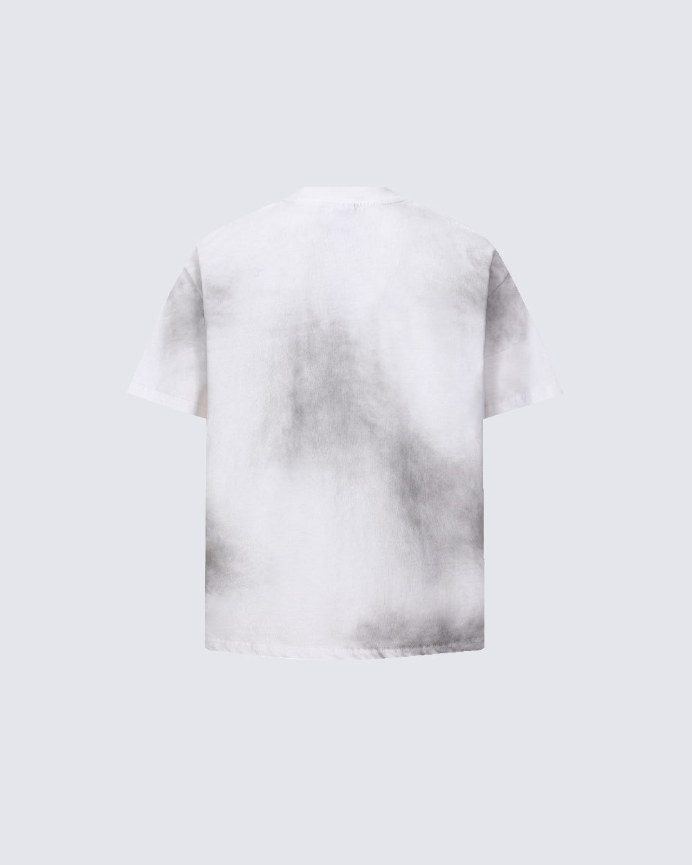 American-Style Distressed Print T-Shirt