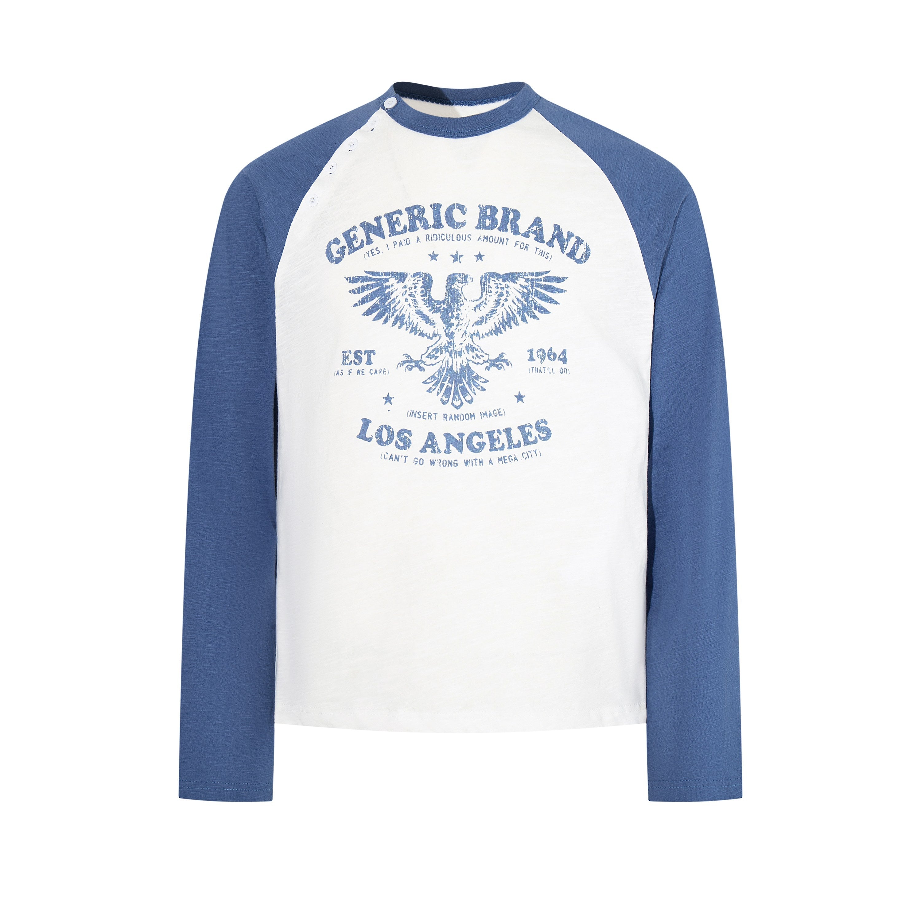 Omirad Vintage Eagle Raglan Long Sleeve