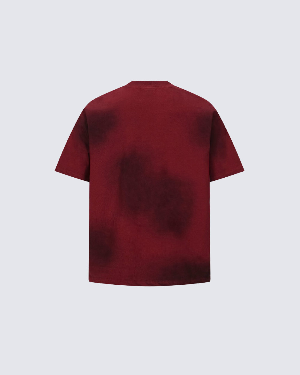 American-Style Distressed Print T-Shirt