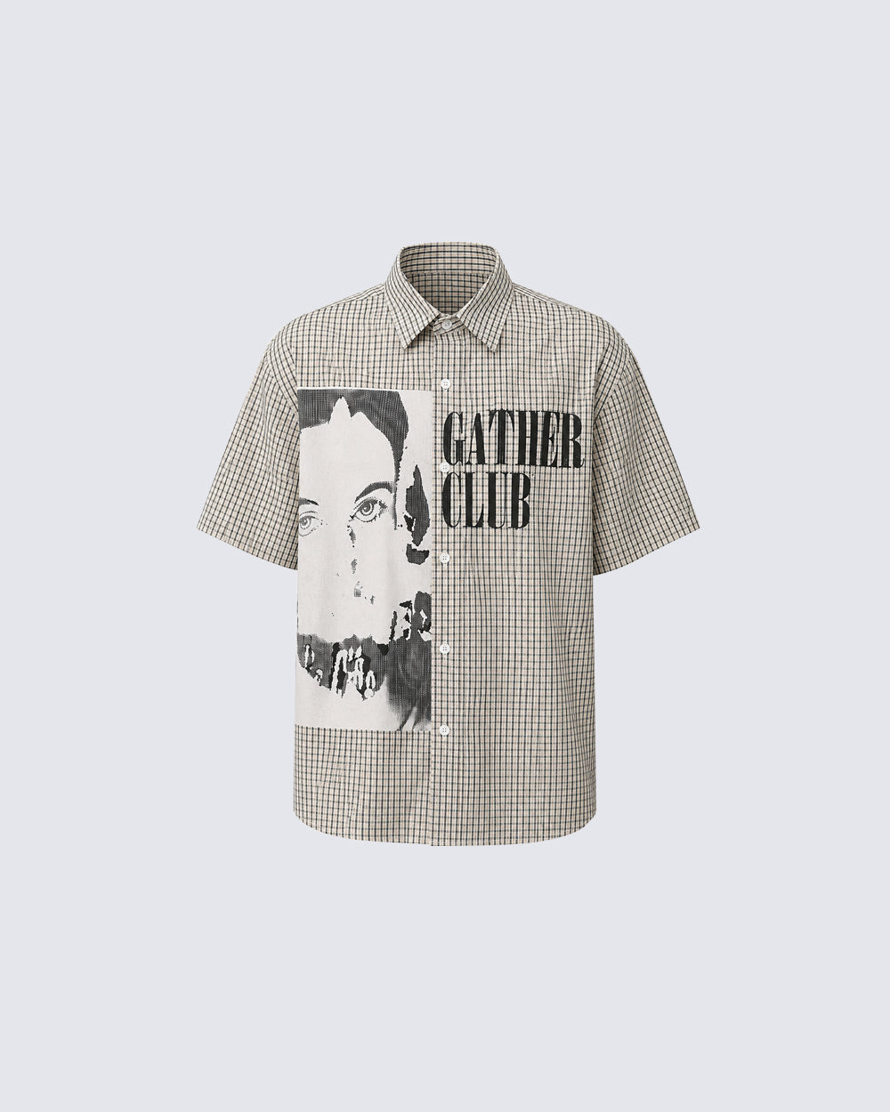 Retro American Plaid Design Shirt