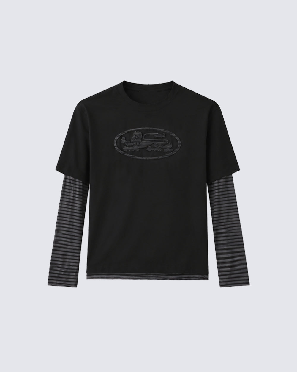 Layered Stripe Long Sleeve Tee