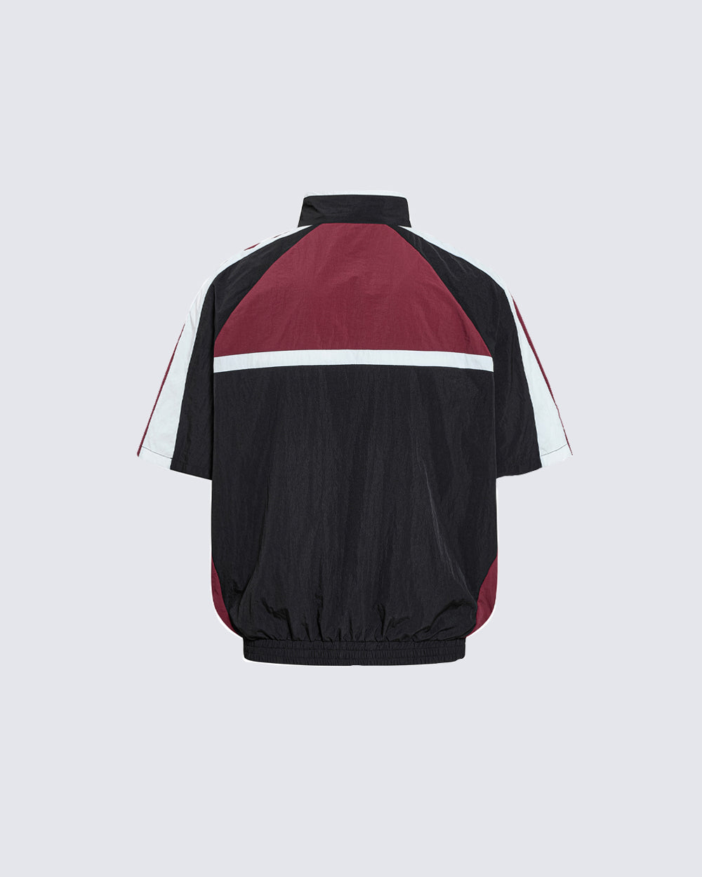 American Retro Embroidered Color-Blocked Deconstructed Flight Jacket